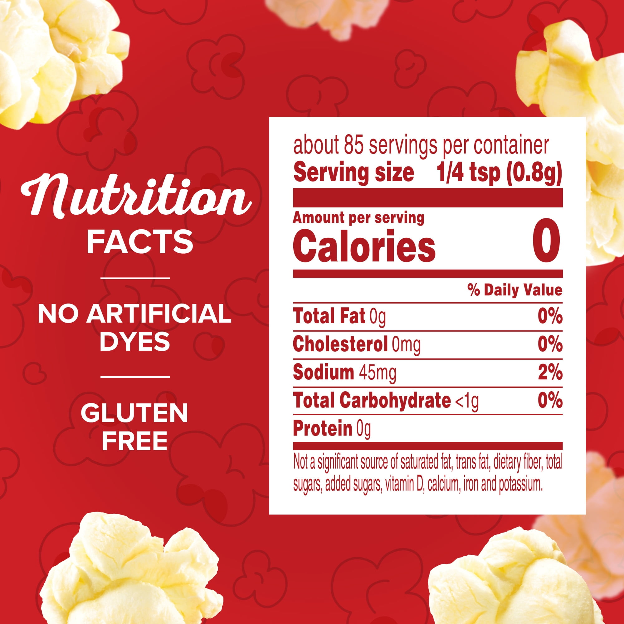 Orville Redenbacher's Vlasic Dill Pickle Flavored Popcorn Seasoning, 2.6 oz.