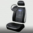 thumbnail image 6 of Plasticolor Ford Black Vinyl Deluxe Series Universal Fit Automotive Seat Cover, 6 of 8