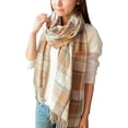 thumbnail image 1 of Women's Fashion Long Shawl Big Grid Spring/Winter Warm Lattice Large Scarf, 1 of 1