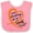 Pink and White, variant on Inktastic I Wear Orange for My Aunt Multiple Sclerosis Awareness Boys or Girls Baby Bib