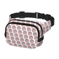 thumbnail image 2 of Balery Elephant Mochila Cinturón para Mujeres y Hombres, Bolsa de Cintura Impermeable de Doble Capa con Correa, 2 of 8