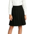 thumbnail image 3 of Diufon School Uniform Pleated Skirts for Girls Elastic Waist Pull On A-Line Midi Skirt Back-to-School Performance Skirts, 3 of 6