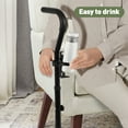 thumbnail image 4 of Standing Ads & Supports] Chair Couch Stand Assist, Adjustable Height Stand Assist Aid for Elderly, Disabled, Handicap, Mobility & Daily Living Aids, Black, 4 of 7