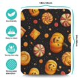thumbnail image 5 of Dish Drying Mat for Kitchen Counter Happy Halloween Cute Pumpkin Candy Coffee Bar Mat Non Slip Foldable Washable 18x24 Inch Dry Pad for Coffee Machine Dish Rack, 5 of 7