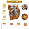 thumbnail image 5 of Thanksgiving Pumpkins Table Runner, Autumn Thanksgiving Kitchen Dining Table Decoration for Home Party Decor 13x72 Inches, 5 of 9