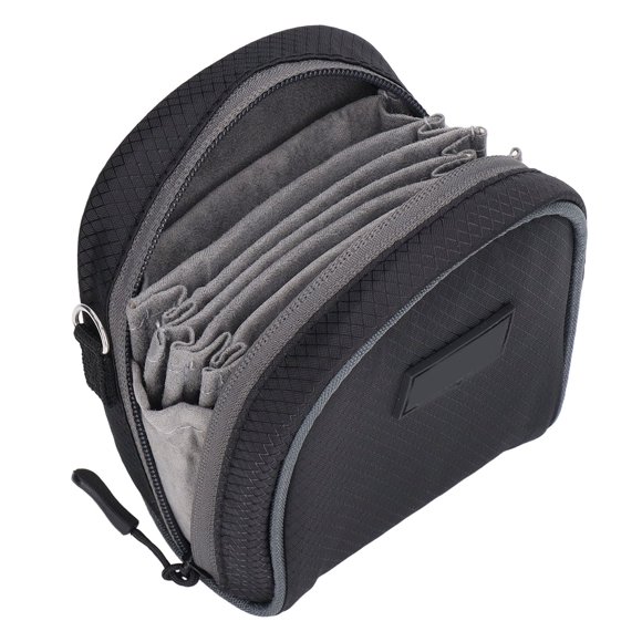 Camera Filter Pouch, Filter Case 8 Slot Portable with Shoulder Strap for Photography