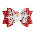 thumbnail image 4 of Sharprepublic Christmas Hair Bow Bling Hair Accessories Hair Bow for Party Birthday Prom Gifts Style C, 4 of 8