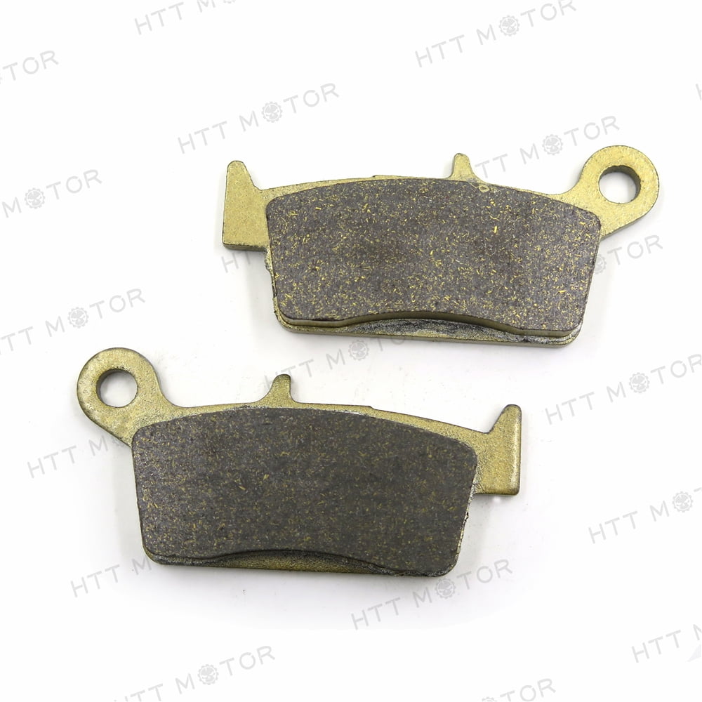 Rear Organic Brake Pads 2006-2007 Kawasaki KLX250S Set Full Kit H6F H7F kx