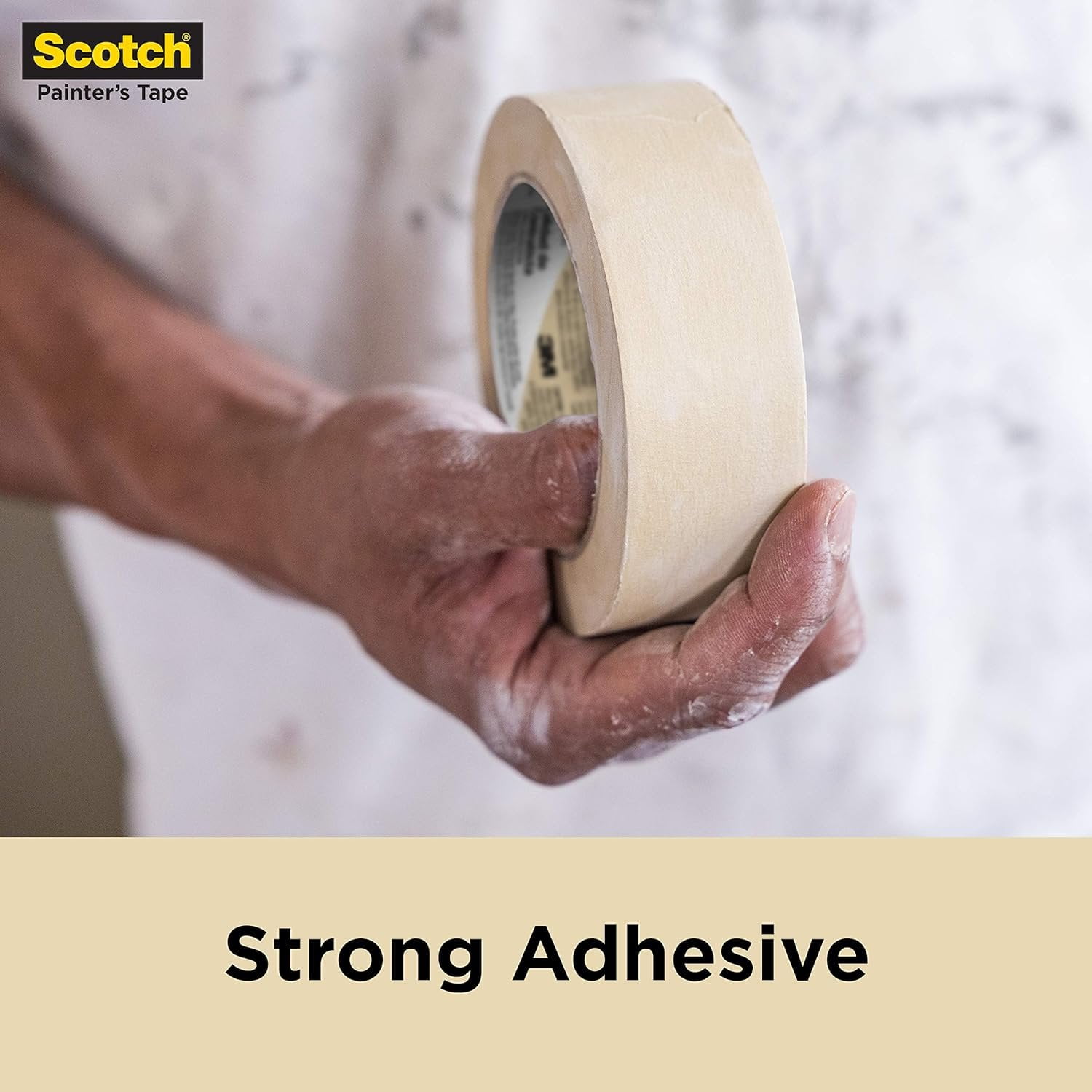 scotch painter's tape 051141949635 scotch contractor grade masking tape, 2020cg-24-cp, 0.94-inch by 60.1-yards, 9 rolls. 94, kkkk,