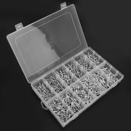 

Rivets Kit Blind Rivets Aluminum Alloy Corrosion Resistance 660Pcs For Industry