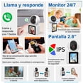 thumbnail image 2 of VAK Video Camara de seguridad Pantalla W01 5G llamada wifi iA, 2 of 6