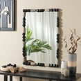 thumbnail image 2 of SAFAVIEH Gabbhi 25" x 36" Black/Grey Industrial Wall Mirror, 2 of 6