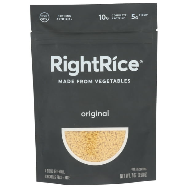 Right Rice Made From Vegetables Original, 7 Oz., Pack Of 6