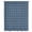 Blue, variant on Dark Grey Morocco Sheer Curtains 45 Inches Long, Modern Abstract Classic Geometric Light Filering Curtains, Breathable Simi Curtain Privacy Drapes for Kitchen Bathroom Small Window Treatment