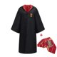 thumbnail image 3 of Capa para niños adultos, disfraz de Halloween, conjunto de sombrero, corbata y bufanda de la Escuela Harris de Magia y Hechicería, 3 of 5