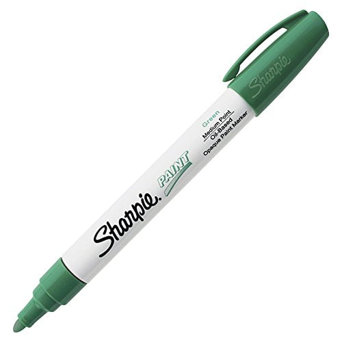 Sharpie Oilbased Paint Marker Medium Marker Point Type Green Ink