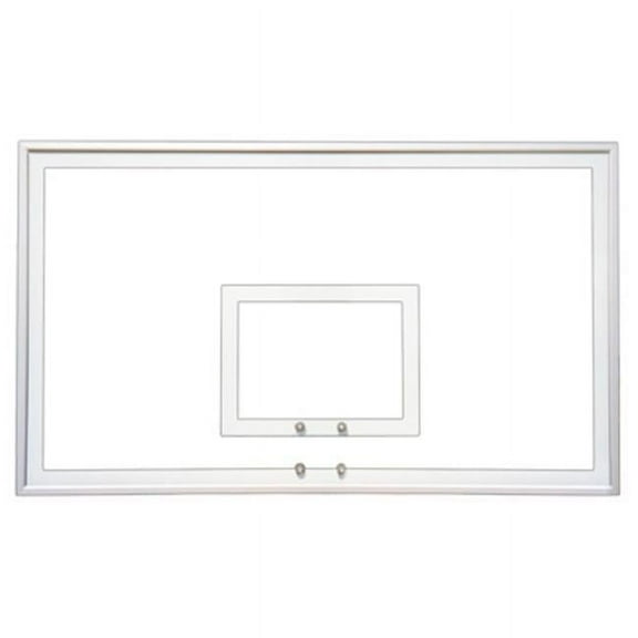 FT232 Tempered Glass 42 x 72 in. Glass Backboard, Gold