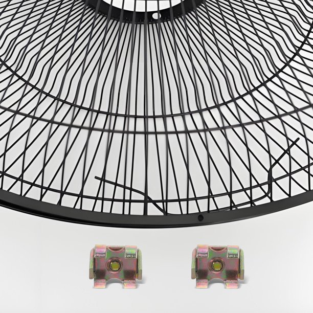 Houderco 12Ud Sujetadores Para Cubierta De Ventilador Eléctrico Para Fijación Estable Y Fácil Instalación