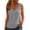 10# Gray, variant on Women V Neck Tank Tops Summer Sleeveless Tunic Casual Basic Shirts True Classic Tees Cute Trendy Clothes Hot Pink 2XL