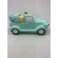thumbnail image 4 of Easter Bunny Driving Green Truck Carrying Eggs Light Up Display, 4 of 10