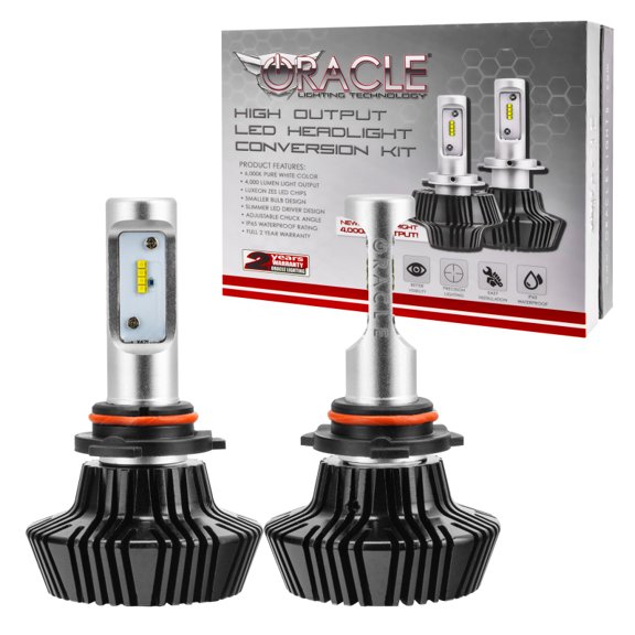 ORACLE Lighting 9005 - 4,000 Lumen LED Light Bulb Conversion Kit (Low Beam)
