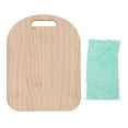 thumbnail image 2 of Coffee Countertop Appliance Rolling Tray Solid Wood Ergonomic Design Coffee Pot Slider Tray for Kitchen, 2 of 7