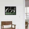 thumbnail image 4 of Nawypu  Pool Posters Snooker Player Prepares to Play A Shot As His Partner Looks On Vintage Black And White Canvas Painting Wall Art Poster for Bedroom Living Room Decor Frame-style, 4 of 4