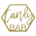 thumbnail image 2 of Koyal Wholesale Glitter Acrylic Sign, Wedding Display, Party Banner(Candy Bar), 2 of 4