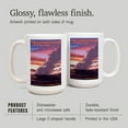 thumbnail image 4 of 15 fl oz Ceramic Mug, Yellowstone National Park, Wyoming, Clepsydra Geyser, Dishwasher & Microwave Safe, 4 of 5