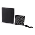 thumbnail image 3 of Kit de ventilador con panel solar de 10 W, resistente a la intemperie, con energía solar, para montaje en pared, ideal para gallineros pequeños, invernaderos y cobertizos., 3 of 14