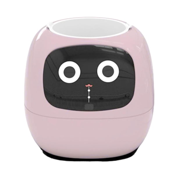 Robot de jardinería inteligente, jardinera inteligente, adorable compañero de plantas, macetas inteligentes, lindo robot de plantas para decoración de Rosa