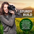 thumbnail image 3 of Movo Photo NS-1 Shock-Absorbing Padded Neoprene Camera Neck Strap with Quick Release, 3 of 5