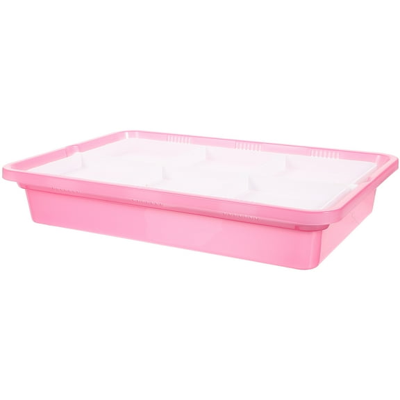 PTOOTP Pet Cat Grass Planting Box Pink Plastic 1Pack