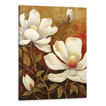 Creowell Canvas Wall Art Picture 16x20in for Living Room Bedroom Fall Decor Magnolia 16x20in