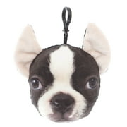Spark Squeeze 'N Talk Friends Backpack Clip Plush French Bulldog