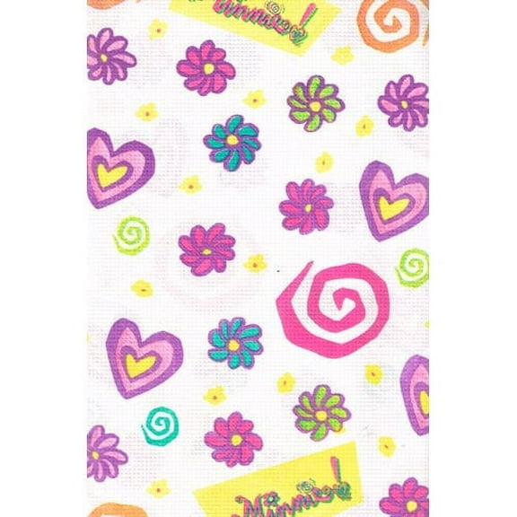 Minnie Mouse Vintage 'About Town' Paper Tablecloth