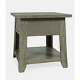 thumbnail image 3 of Jofran Telluride Rustic Distressed Acacia End Table with Storage, 3 of 9