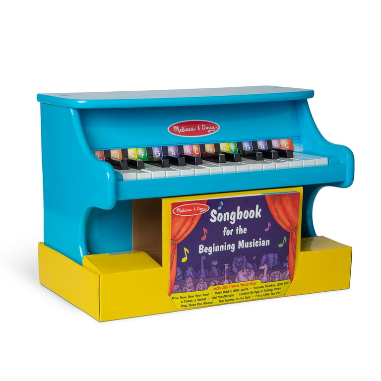 Melissa & Doug ピアノ　知育玩具　おもちゃピアノ Melissa & Doug Kids' Wooden Toy Piano with 25 Keys, Toddler
