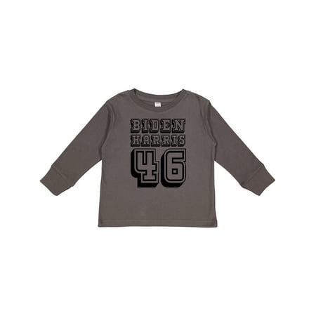 

Inktastic Biden Harris 46 Voting 2020 Gift Toddler Boy or Toddler Girl Long Sleeve T-Shirt