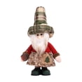 thumbnail image 2 of Muñeco de peluche relleno, figura navideña, adorno lindo para niños y adultos, decoración versátil para el hogar, juguete para festivales, decoración Papá Noel, 2 of 8