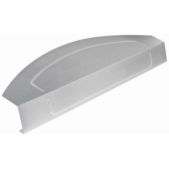 JEGS Aluminum Dash Panel, 60in Wide x 12.125in Deep x 4.75in Face Height, Automotive Parts