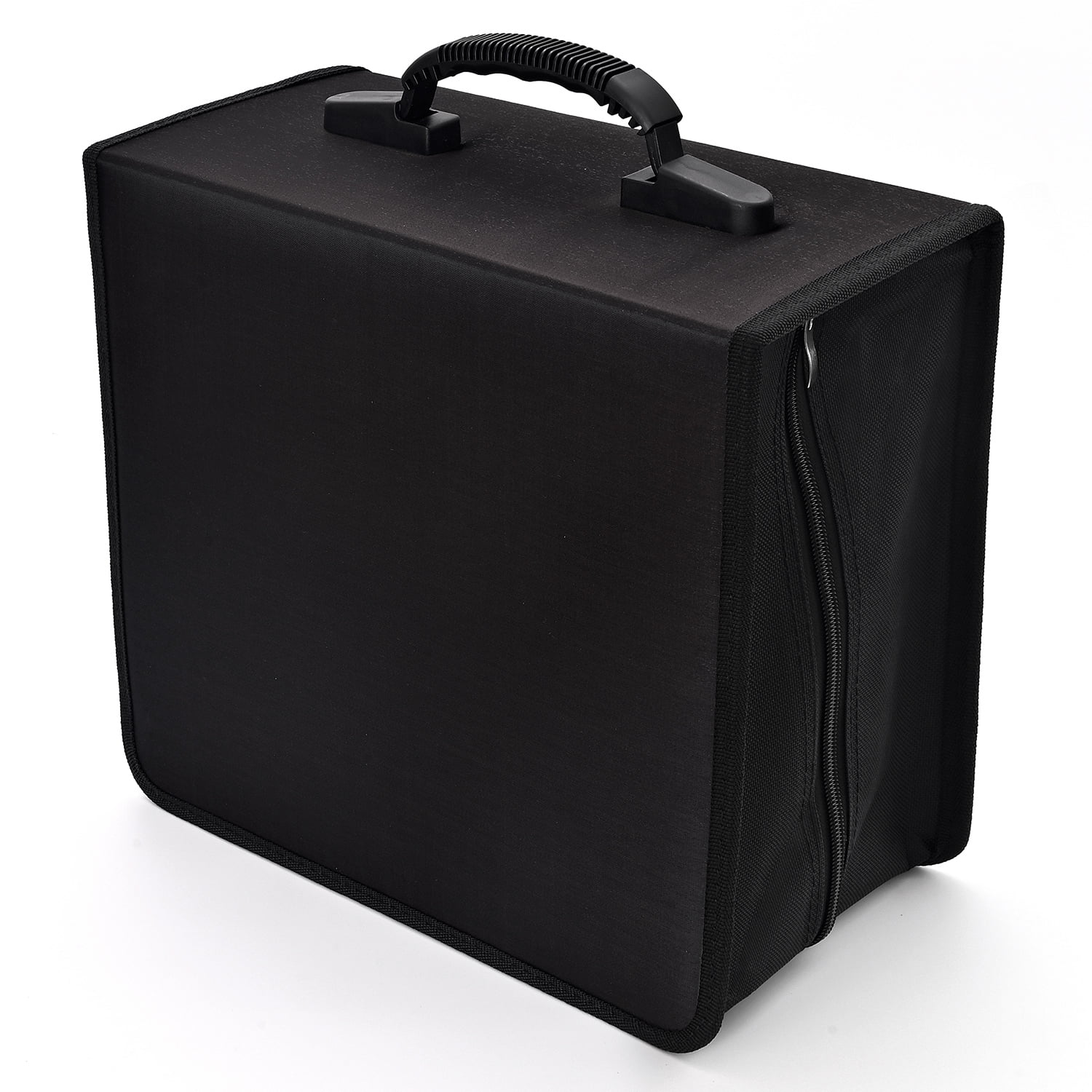 432 Capacity CD Case, Heavy Duty Nylon Black DVD Disc Case Bag Holder Organizer Binder