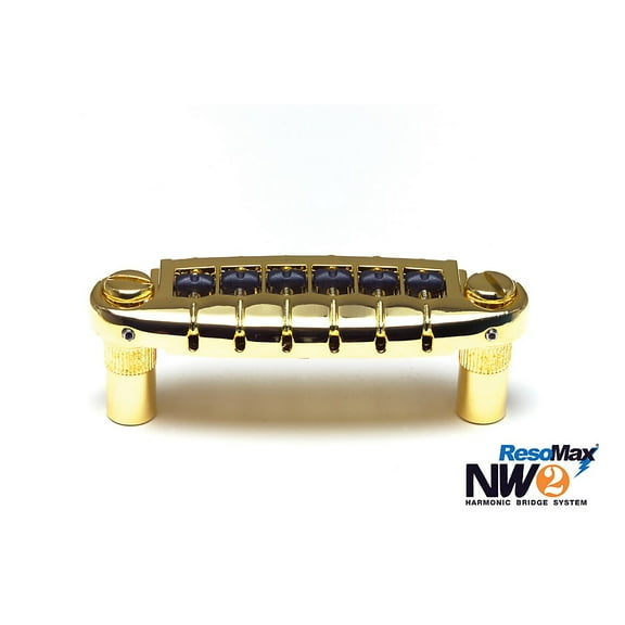 Graph Tech ResoMax NW2 Wraparound Bridge with String Saver Saddles Gold