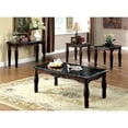 thumbnail image 2 of Bowery Hill Traditional Wood 3-Piece Coffee Table Set in Espresso, 2 of 6