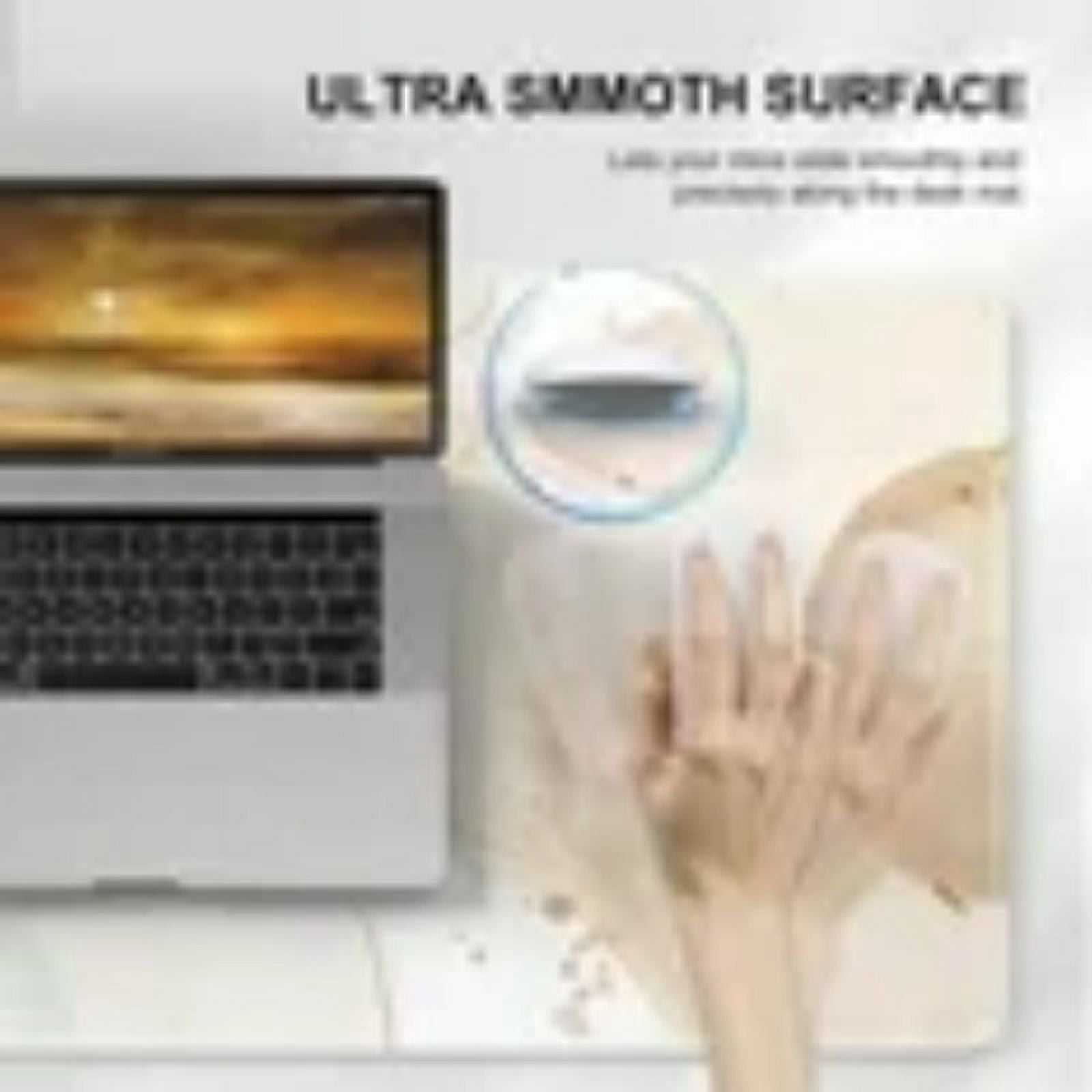 Desk Mat, Gaming Mouse Pad Large, XL Mousepad, Keyboard Mat with Non Slip Base, Extended Laptop Desk Pad Matt, Computer Mat for Office Vanity Desktop Table Writing, Pink Marble