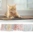 thumbnail image 3 of relayinert Polyester Washable And Machine Washable Pet Mat For Easy Cleaning Soft And Breathable Pet Bed Green cloud 30*40cm 1Set, 3 of 6