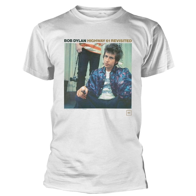 Bob Dylan T-Shirt en Coton pour Adulte Highway 61 Revisited