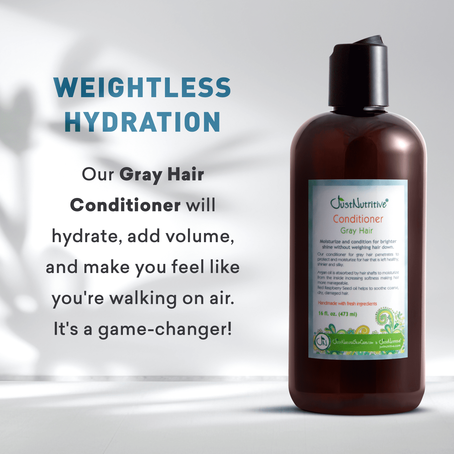 Just Nutritive Ultra-Shiny Hair Shampoo for Healthy and Vibrant Hair