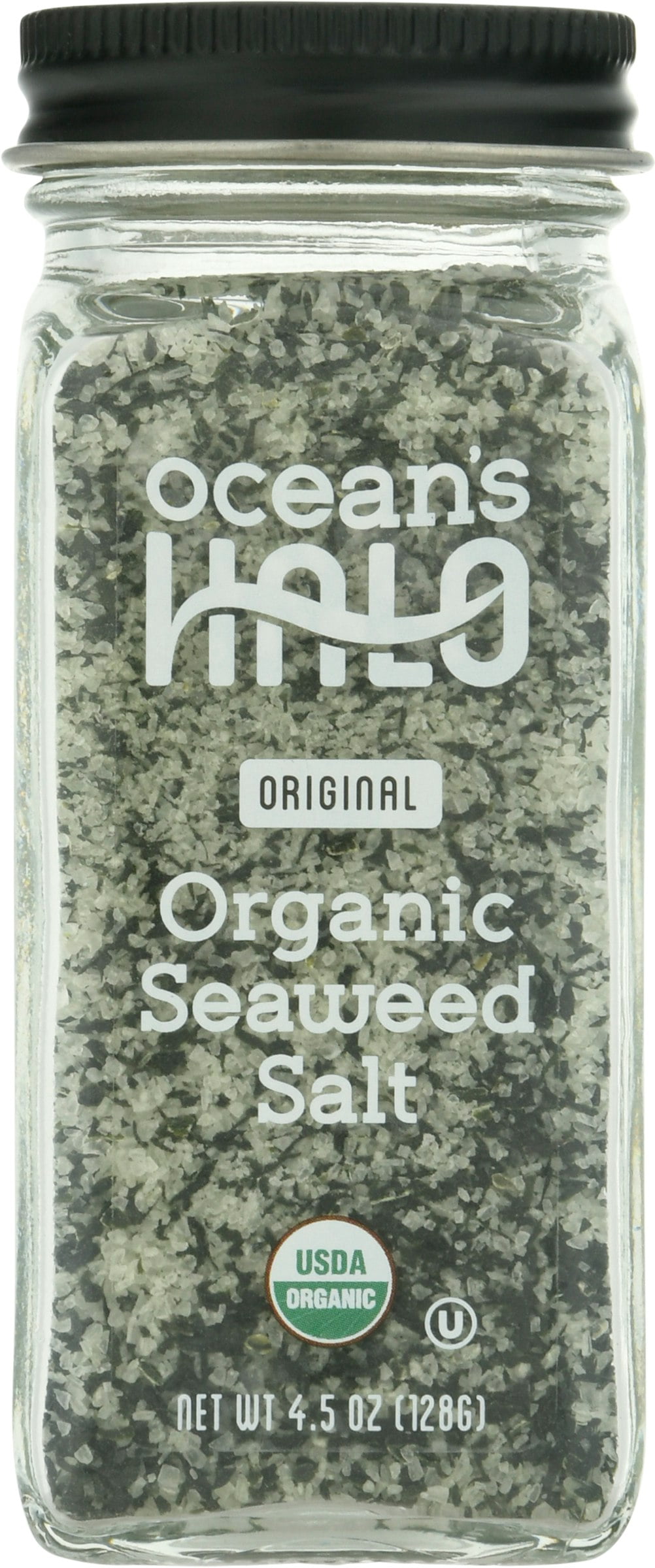 Oceans Halo Seasoned Seaweed Snacks Salt 4.5 oz (Pack Of 6)
