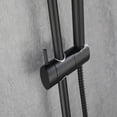 thumbnail image 5 of Cfowner Handheld Shower Head with 28" Slide Bar and 59" Hose, Bathroom Faucet for Wall - Matt Black, 5 of 6